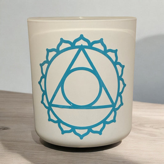 Throat Chakra Balancing Candle