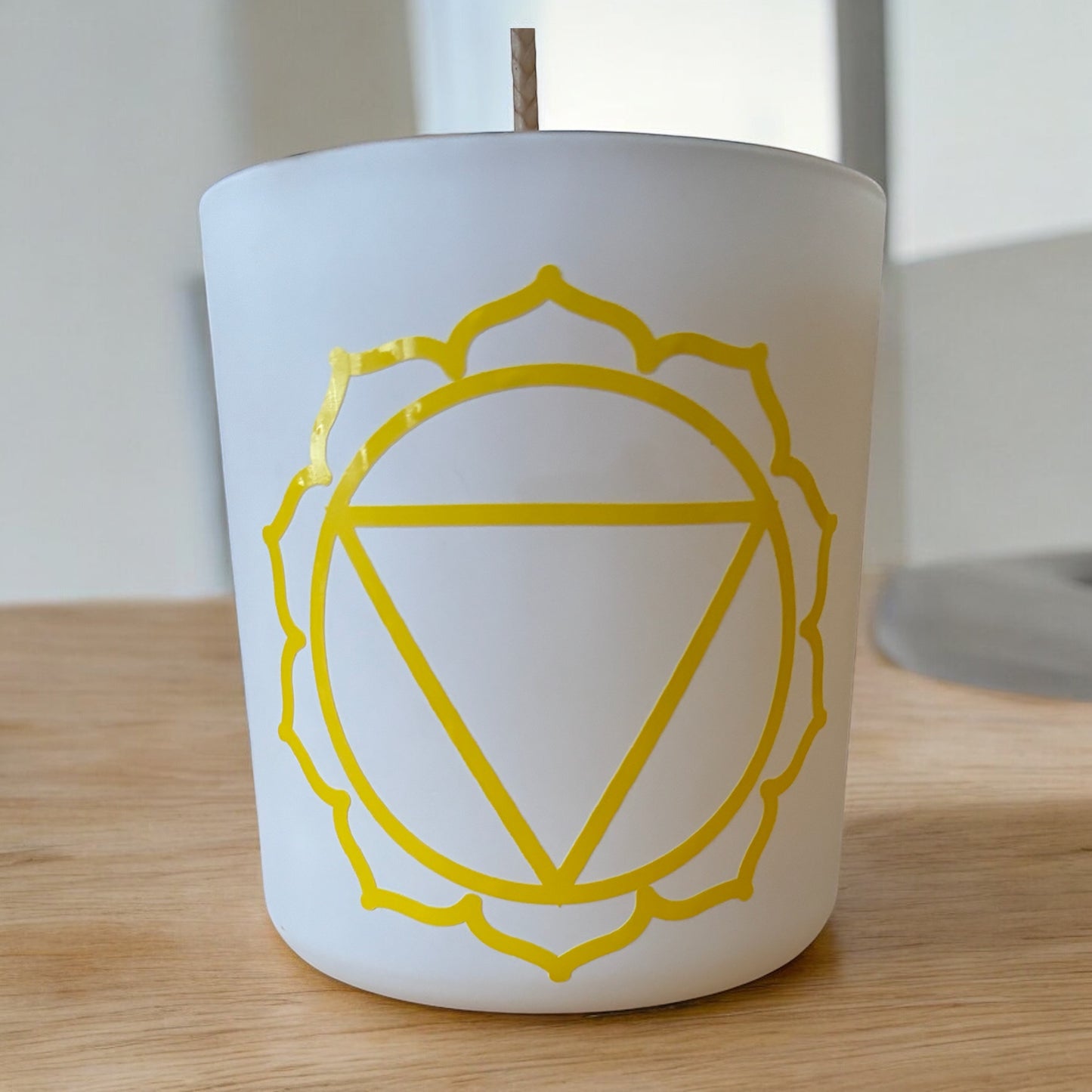 Solar Plexus Chakra Balancing Candle