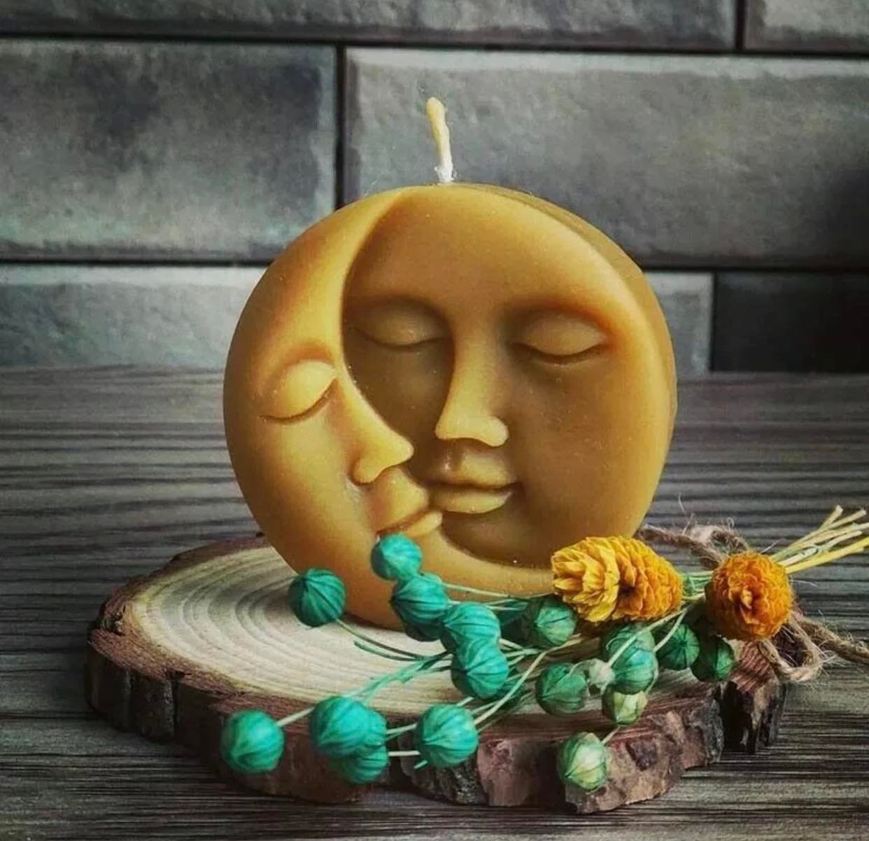 Sun and Moon Face